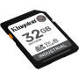 Karta pamięci Kingston SD 32GB Industrial SDIT/32GB - 100|80MB|s, Class 10, UHS-I, U3, V30, A1, Czarna